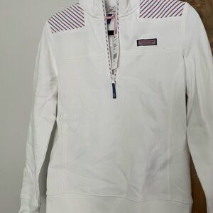 Women’s Vineyard Vines Firework Seersucker Shep Shirt Pullover XS - NWT